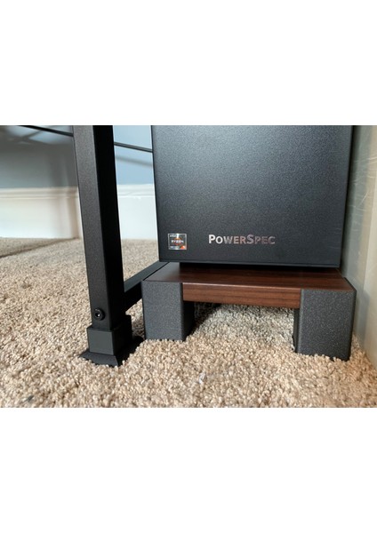 Pc Platformu Için Raf Ayağı (Sadece Plastik Aparattır!!!) 3D