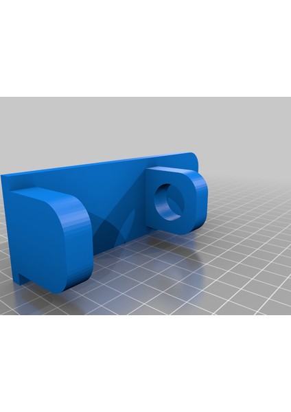 Diş Fırçası Duvar Montajı (Sadece Plastik Aparattır!!!) 3D