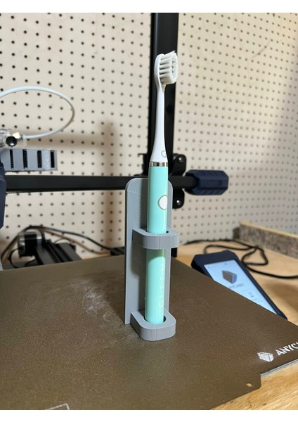 Diş Fırçası Duvar Montajı (Sadece Plastik Aparattır!!!) 3D fiyatları