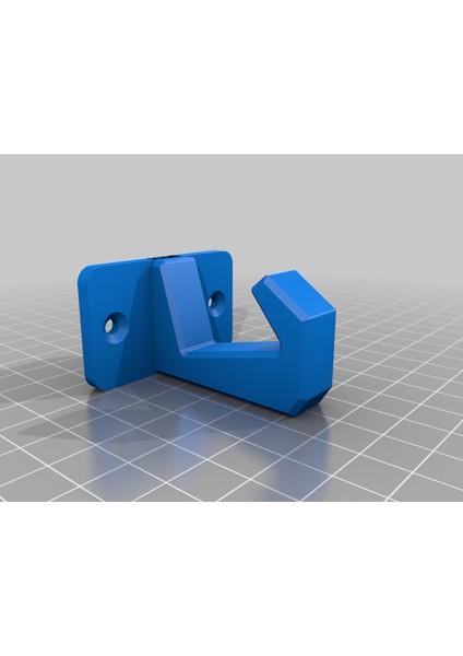 Plakalı Raf Altı Kancası (Sadece Plastik Aparattır!!!) 3D modelleri