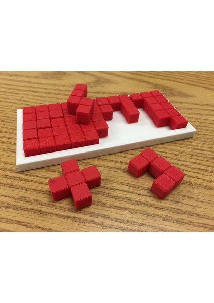 Pentomino Çerçevesi (5X12) (Sadece Plastik Aparattır!!!) 3D modelleri