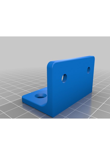 90 Derece Açılı Parantez (Sadece Plastik Aparattır!!!) 3D