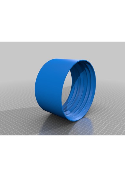 Klima Egzoz Hortumu Uzatma Birleştirici (Sadece Plastik Aparattır!!!) 3D