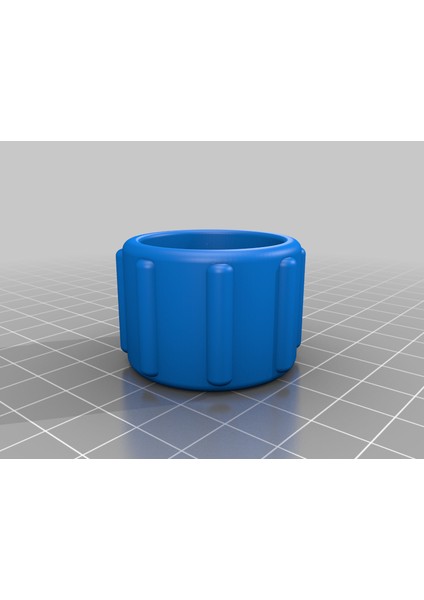 Tuvalet Kapatma Musluğu Değiştirme Kolu (Sadece Plastik Aparattır!!!) 3D