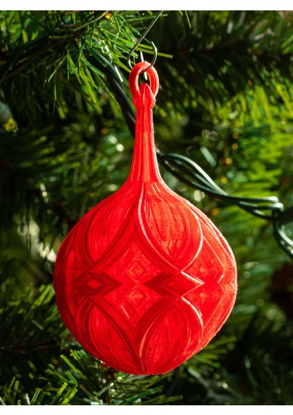 Çift Elmas Noel Topu (Sadece Plastik Aparattır!!!) 3D fiyatları