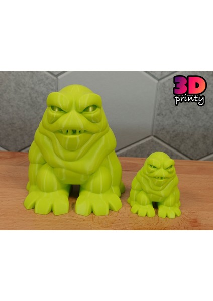 Mini Balçık Yaratık - Heykeltıraş Modeli #9 (Plastik Aparattır!!!) 3D