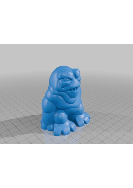 Mini Balçık Yaratık - Heykeltıraş Modeli #9 (Plastik Aparattır!!!) 3D fiyatları