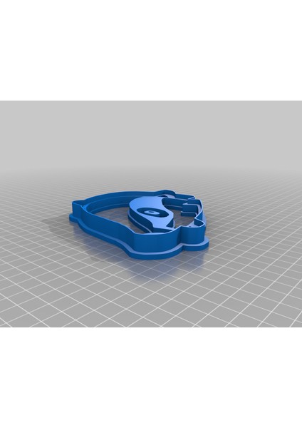 Arkadaş Francis Kurabiye Kesici (Sadece Plastik Aparattır!!!) 3D