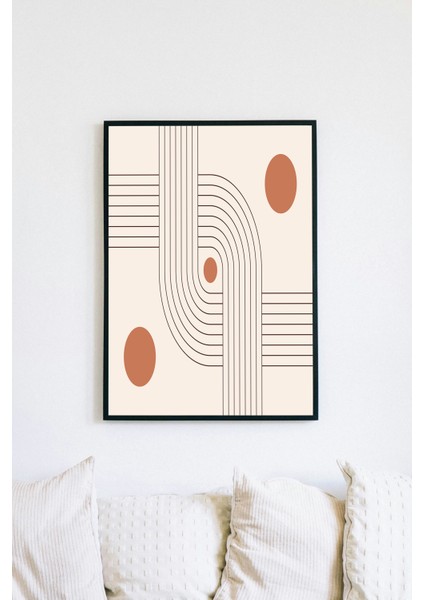 Bauhaus Serisi 030, Dekorasyon Poster, Çerçeveli Poster