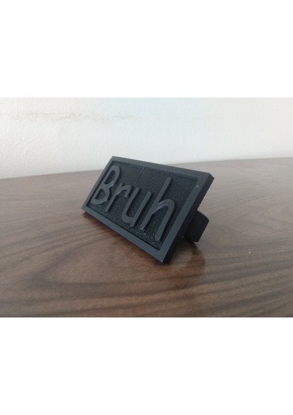 4 Parmak Zil Bruh Plak (Sadece Plastik Aparattır!!!) 3D