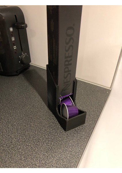 Bir Nespresso Dağıtıcı Daha (Sadece Plastik Aparattır!!!) 3D