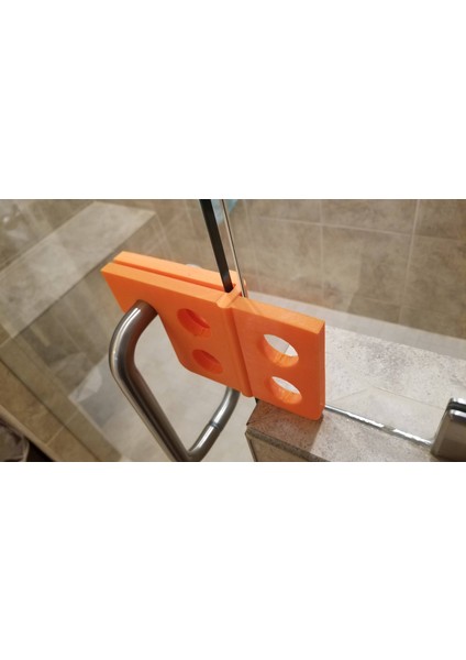 Duş Kapısı Durağı (Sadece Plastik Aparattır!!!) 3D fiyatları