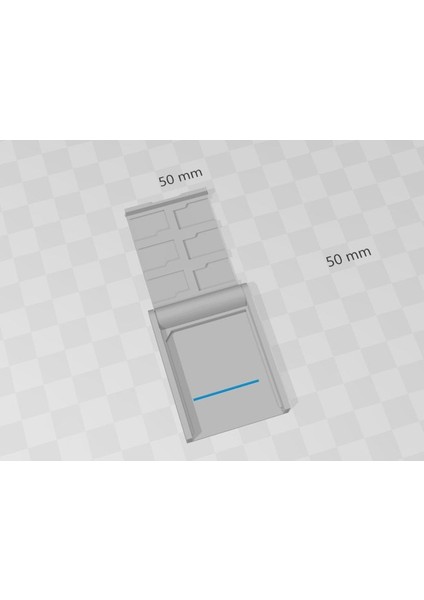 Microsd Kart 6 Bölmeli Saklama Kutusu (Sadece Plastik Aparattır!!!) 3D fiyatları