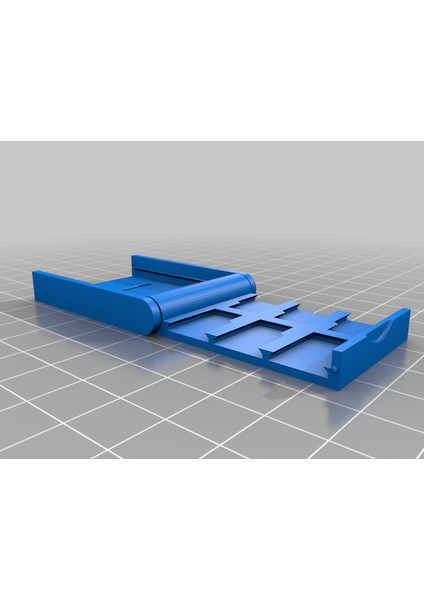 Microsd Kart 6 Bölmeli Saklama Kutusu (Sadece Plastik Aparattır!!!) 3D modelleri