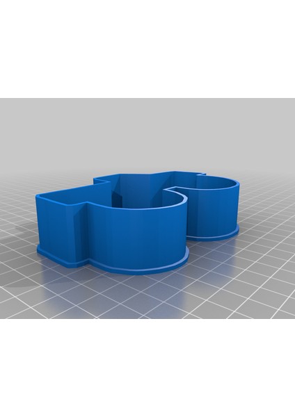 Canavar Kamyon (Kurabiye Kesici) (Sadece Plastik Aparattır!!!) 3D