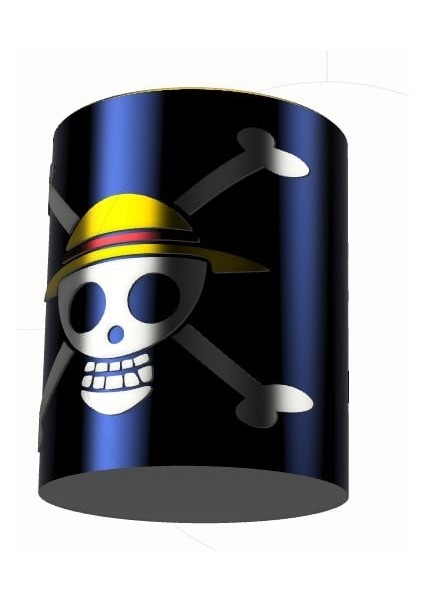 Luffy Kalem Kutusu (Sadece Plastik Aparattır!!!) 3D modelleri