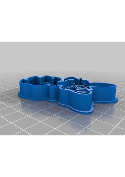 Çerez Kesici Süper Sonic (Sadece Plastik Aparattır!!!) 3D