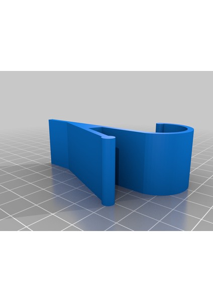 Radyatör Için Havlu Askısı (Sadece Plastik Aparattır!!!) 3D