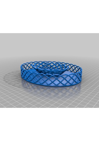 Dantel Tepsi (Sadece Plastik Aparattır!!!) 3D