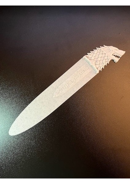 Game Of Thrones House Stark Bookmark (Sadece Plastik Aparattır!!!) 3D fiyatları