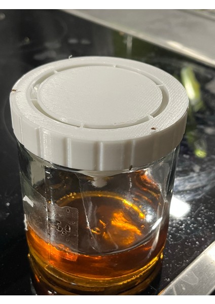 Meyve Sinek Tuzağı Bal Kavanoz Kapağı (Sadece Plastik Aparattır!!!) 3D