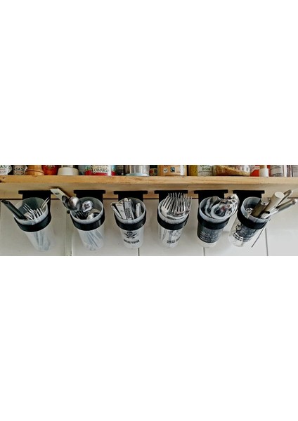 Çatal Bıçak Bira Kupası Montajı | Çatal Bıçak Bira Kupa Tutucu (Sadece Plastik Aparattır!!!) 3D