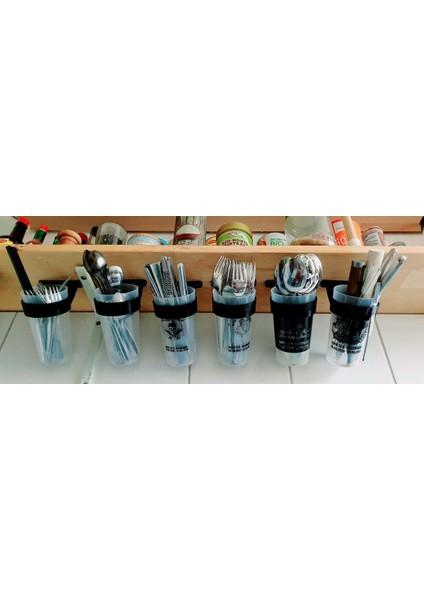 Çatal Bıçak Bira Kupası Montajı | Çatal Bıçak Bira Kupa Tutucu (Sadece Plastik Aparattır!!!) 3D fiyatları