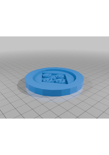 Tetarchy Madeni Para (Plastik Aparattır!!!) 3D