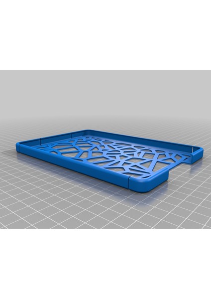 Kindle Paperwhite 5.6.1.1 (5. Nesil) Için Işık Kutusu - Voronoi Deseni (Sadece Plastik Aparattır!!!) 3D