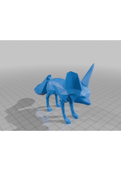 Mafsallı Rezene Tilki (Plastik Aparattır!!!) 3D