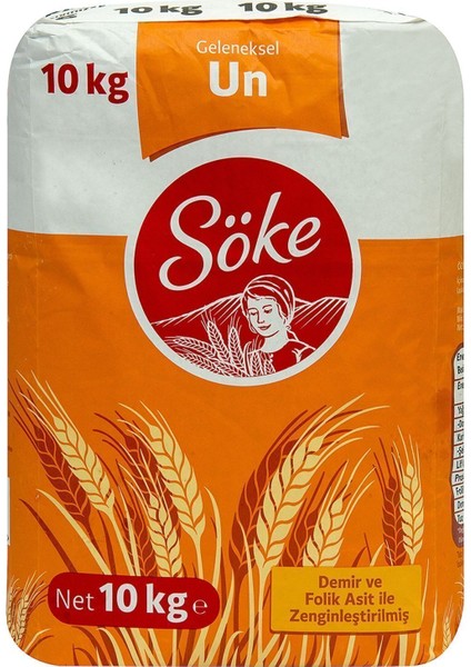 Pirinç Unu 10 kg – Demir ve Folik Asit Takviyeli, Geleneksel Lezzetli ve Ekonomik Büyük Aile Paketi