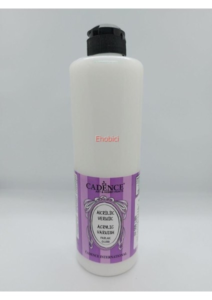 Akrilik Parlak Vernik 500 ml – Ahşap, Tuval ve El Sanatları Yüzeyleri İçin Dayanıklı Koruyucu Cila fiyatları