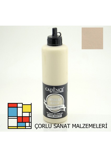 Su Bazlı Hybrid Multisurface Akrilik Boya H-006 Dantel Krem 500 ml – Çok Yüzeyli Dekoratif Kullanım fiyatları