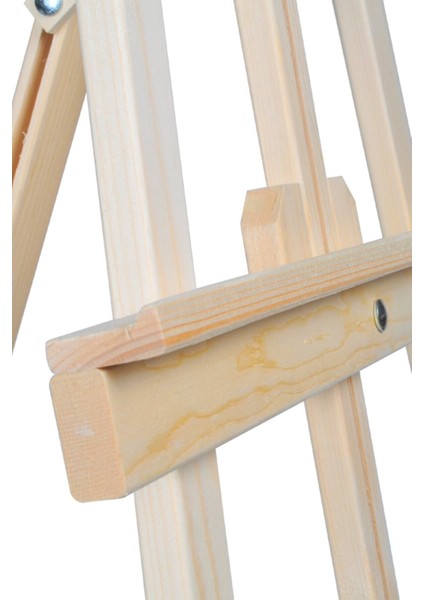 Çanakcı 172 cm Ayarlanabilir Ahşap Ressam Şövalesi – Resim, Çizim ve Sanat Çalışmaları İçin Dayanıklı Sehpa