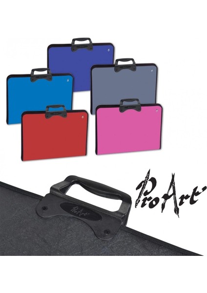 Art College 37x54 cm Mavi Proje ve Resim Çantası – Dayanıklı, Hafif ve Kolay Taşınabilir Saklama Çözümü fiyatları