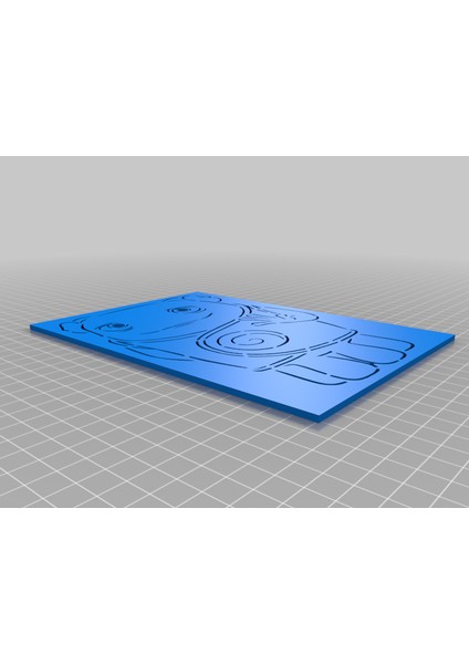 Oh Şablon (Sadece Plastik Aparattır!!!) 3D