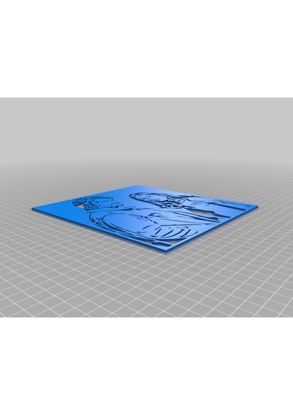 Sarı Taş Şablon (Sadece Plastik Aparattır!!!) 3D