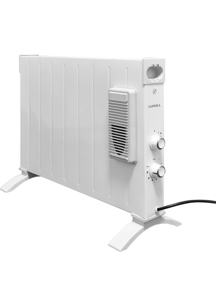 2500W Konveksiyonel Fanlı Isıtıcı – Termostatlı, Devrilme Emniyetli, Kapalı ve Açık Alan Kullanımına Uygun, Beyaz fırsatları