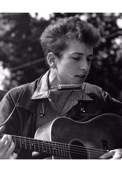 Bob Dylan Bas-Relief (Plastik Aparattır!!!) 3D