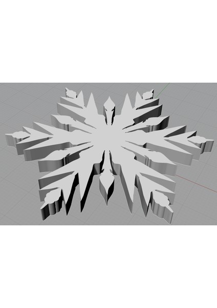 Donmuş Kar Tanesi (Plastik Aparattır!!!) 3D fiyatları