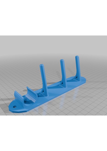 Süpürge Tutucu / Askı / Kelepçe (Plastik Aparattır!!!) 3D fiyatları