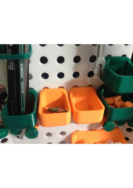 V3D Pegboard Düzenleme Sistemine Uygun Küçük Çekmece (Plastik Aparattır!!!) 3D fırsatları