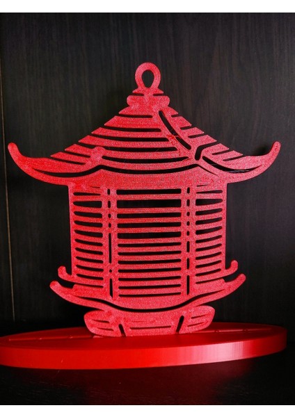 Japon Feneri Duvar Dekorasyonu (Sadece Plastik Aparattır!!!) 3D modelleri