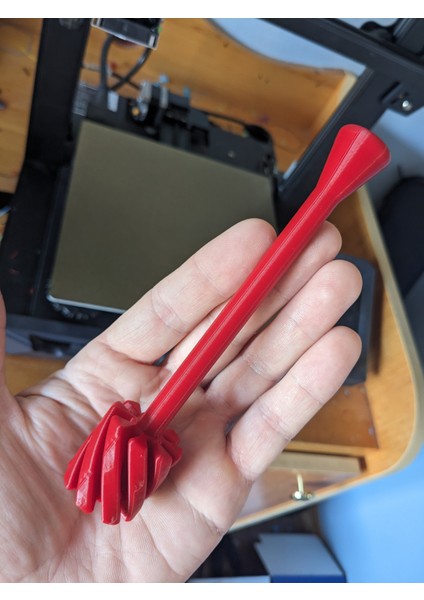 Spiral Bal Kepçe (Plastik Aparattır!!!) 3D