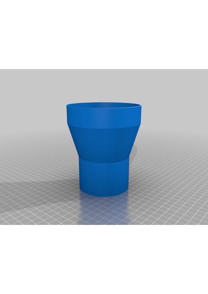 4 Inç (Id) Ila 3 Inç (Od) Esnek Kanal Adaptörü (Sadece Plastik Aparattır!!!) 3D