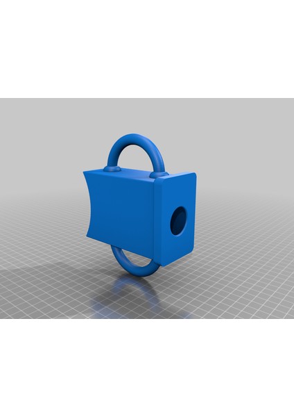 Popper Tutucu (Sadece Plastik Aparattır!!!) 3D