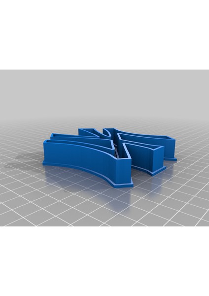 Yankees Çerez Kesici (Plastik Aparattır!!!) 3D