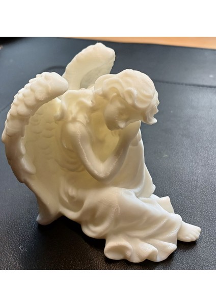 Oturan Melek Heykeli 3D fiyatları