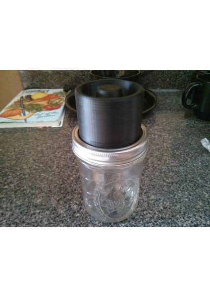 Canning Kavanoz Hava Kilidi Kapağı (Plastik Aparattır!!!) 3D modelleri