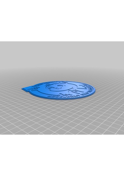 Adhs Antifa Logosu (Sadece Plastik Aparattır!!!) 3D